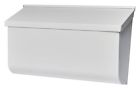 42413 Unbranded Simple Wall Mount Mailbox Heavyduty Galvanized Steel 715537442413