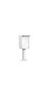 4275wht Salsbury Industries Regular Pedestal
