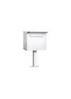 4277wht Salsbury Industries Jumbo Pedestal