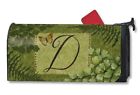 4304 Yozos Natures Script Monogram D Magnetic Mailbo X Cover Decorative Covers 843259020005