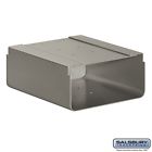 4315d-nic Salsbury Newspaper Holder For Designer Roadside Mailbox Nickel 820996108975