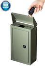 43180-55848 Work Affinity Outdoor Large Key Drop Box Galvanized 0792834844478