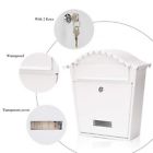 43243 Jssmst Locking Mailboxes Wall Mounted Key Lock Mail Box Large