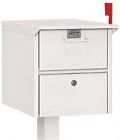 4325 Salsbury Industries Roadside Mailbox White