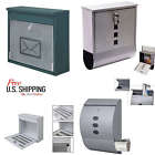 4331 Unbranded Wall Mount Letter Mailbox Security Lockbox Newspaper Mail Roll