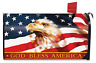 4336511243 Briarwood Lane God Bless America Patriotic Magnetic Mailbox 689719793818