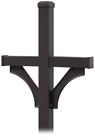 4372blk Salsbury Industries Mailbox Post Stand Mail Boxes Brackets 0820996101082