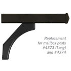 4378blk Salsbury Industries Deluxe Designer Roadside Mailboxes Post Arm Kit Replacement