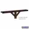 4384d-brz Salsbury Industries Salsburyindustries 4 Wide With 2 Supporting Arms Spreader For Designer Roadsi