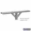 4384slv Salsbury Industries Salsburyindustries 4 Wide With 2 Supporting Arms Spreader For Roadside Mailbo