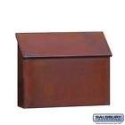 4410 Salsbury Industries Antique Brass Mailbox Standard Surface Mounted Horizontal Style 820996441003