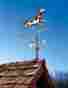 45031 Whitehall Copper Horse Weathervane Polished Mailboxes 719455450314