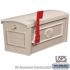 4550bge - Townhouse Style Beige-mailbox Mailbox Post Salsbury