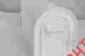 4850wht Salsbury Industries Heavy Duty Durable Rural Mailbox White W Flag 820996485021