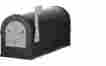 4855e-bls Salsbury Industries Rural Mailbox With Silver Black Eagle Design Usps Approved Heavy Duty Aluminum 820996409942