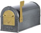 4855e-pwg Salsbury Industries Eagle Rural Quality Mailbox Pewter Aluminum 0758353906363