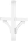 4872wht Salsbury Industries Mailbox Post Stand Double Sided Paintable 0820996106506