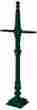 4892grn Salsbury Industries 2 Sided Classic Mailbox Post Green 820996489234
