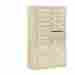 3813d-san 49.125 Salsbury Industries 32.25 In W X H Surface Mounted Enclosure For 37