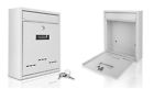 49453 Wall Mounted Mailboxes Mount Mailbox Drop Box Home Office Galvanized