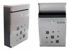 49574 Wall Mounted Mailboxes Mailbox Mount Letter Box Locking 744676349574