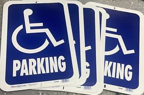 843485 5 Hillman Handicapped Parking Sign Aluminum 12inch X 18inch New