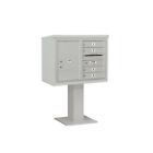 3406d-04gry 51.63 Salsbury Doors 4 Column 1 High Mb1 Unit Door Pl6 6 Double Inches Gray