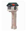 51-in Mailmaster Step 2 12.5-in X Plastic Stone Gray Post Mount Mailbox