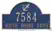 5123-5124 Whitehall Products Anchor Arch Wall Address Number Beach House