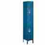 52165bl-a Salsbury Industries 15 In W X 78 H D Double Tier Extra Wide Metal Locker A