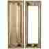 5300470 Mail Slot Door Ace Kit Solid Brass 1-1 2 X 7 Inside Outside Plates Spring Load New