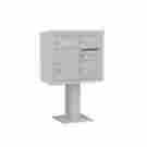 3407d-03gry 55.13 Salsbury Industries 7 Door High Unit Inches Double Column 2 Mb2 Doors 1 Mb3