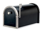 5504b Nickel Mailbox Architectural Mailboxes Black Accents Coronado Antique
