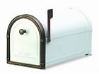 5505w Accents Copper Coronado White Antique Architectural Mailbox 5505w Accents Copper Coronado White Antique Architectural Mailbox