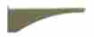 5514z Architectural Mailboxes Decorative In-ground Post Side Support Bracket For Two Bronze 832794000863