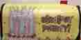 56084 Evergreen Cherry Cake Birthday Party Magnetic Mailbox Cover 746851314285