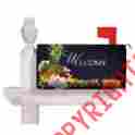 0536489 56480 Pineapple Magnolia Fruit Welcome Evergreen New Magnetic Mailbox Cover Classic 053648564809