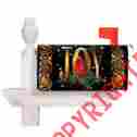 56529 Gifted Living Holiday Joy Cardinal Mailbox Cover 053648565295