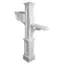 580a00000 Mayne Mailbox Post Plus White Polymer Home Improvements Buildings Andhardware S Lots 673995857333