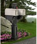 581100300 Mayne Double Mailbox Post Uv Inhibitors Fade Resistant 0673995857760