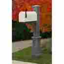 5813-g 5813g Mayne Newport Plus Mailbox Post Granite 673995857852