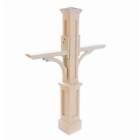 5814c Mayne Newport Plus Double Mailbox Post In Clay Finish Id