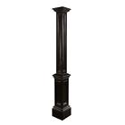 5837-bk Mayne Signature Lamp Post Decorative Only Black