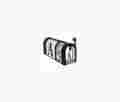 0960698 58641 Yozos Monogram A Magnetic Mailbox Cover Decorative 096069586418