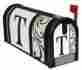 58657 Carson Monogram Initial T Magnetic Mailbox Cover Decorative Yard Decor New