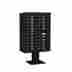 3412d-22blk 59.75 Salsbury Industries 12 Door High Unit Inches Double Column 22 Mb1 Doors Black