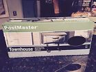 Lthhb0000 6.75-in Townhouse 15.25-in X Metal Black Wall Mount Mailbox Vintage In Box