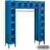 S-66016bl-u 6-tier Salsbury Industries 72 In W X 78 H 18 D Box Style Bridge See-through M