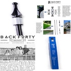603784162881 Back Forty Metalworks Premium Decorative Driveway Pathway Reflector