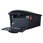 6203 Mailbox Large Rural Locking Mail Box Post Mount 691220166203